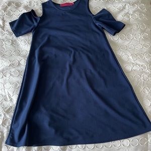 Boohoo short blue dress